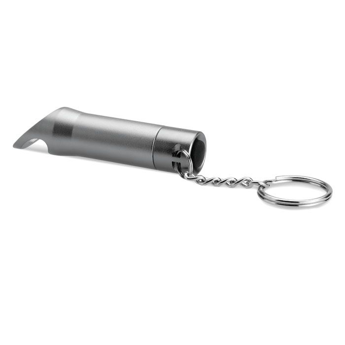 MO8142-15Litop Schluesselring aus Metall_ steingrau