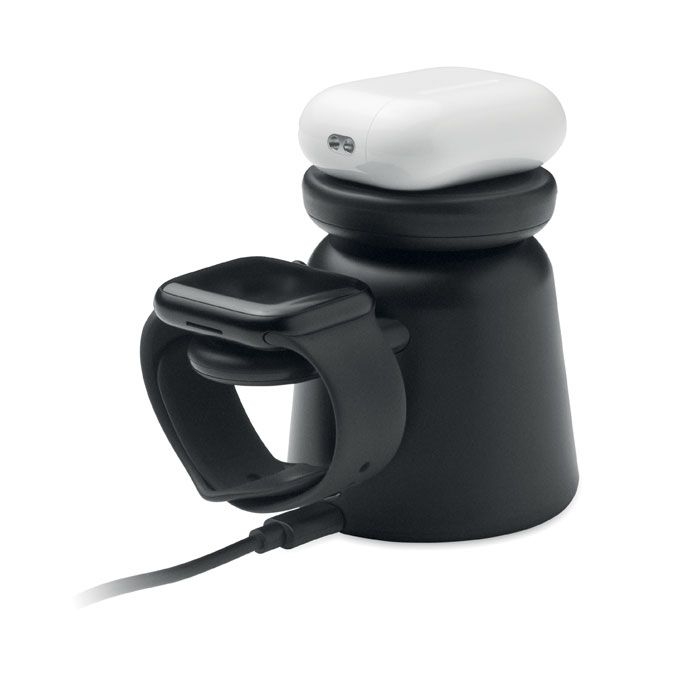 MO2732-03Simpa 3in1 kabellose Ladestation 15W_ schwarz