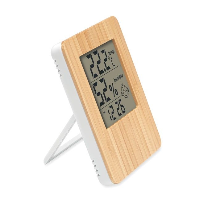 MO6562-40Suncity Wetterstation Bambus_ holz