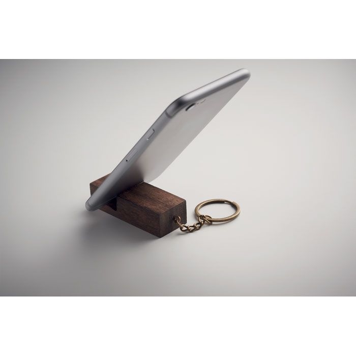 MO2395-40Code Schluesselring mit Halter_ holz