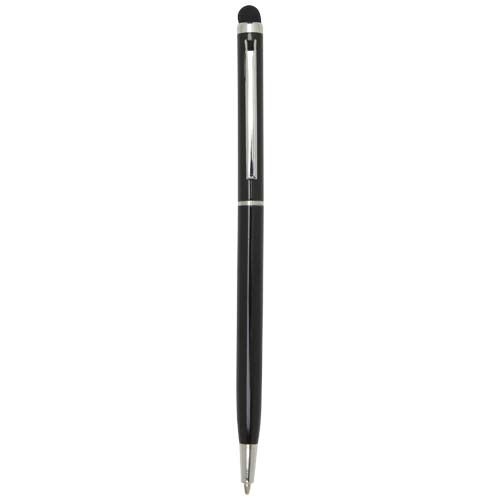 PF106256-7Ore Stylus Aluminium Kugelschreiber _blaue Mine_ schwarz