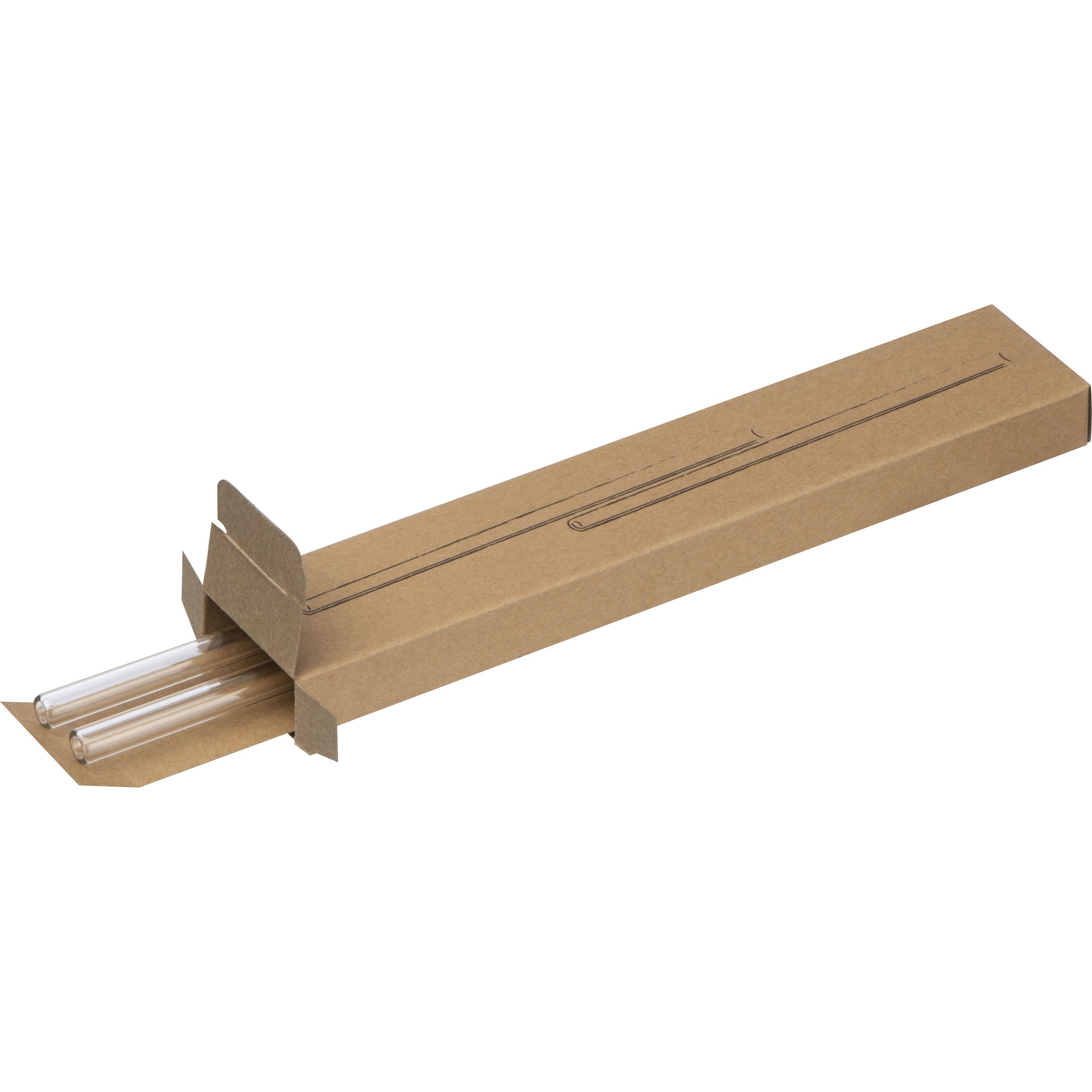 MA81815-66Set aus zwei Glas Trinkhalmen MARCELINA_ transparent