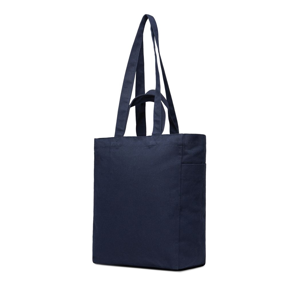 XDV76205-25VINGA Hilo AWARE™ Tasche mit Reissverschluss aus rec. Canvas_ navy blau