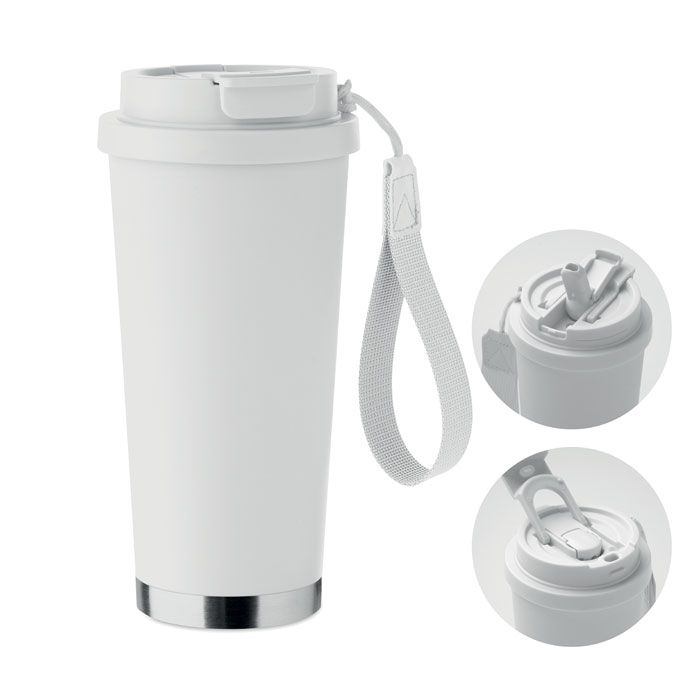 MO2662-06Topaz Large Doppelwandiger Trinkbecher 500m_ weiss