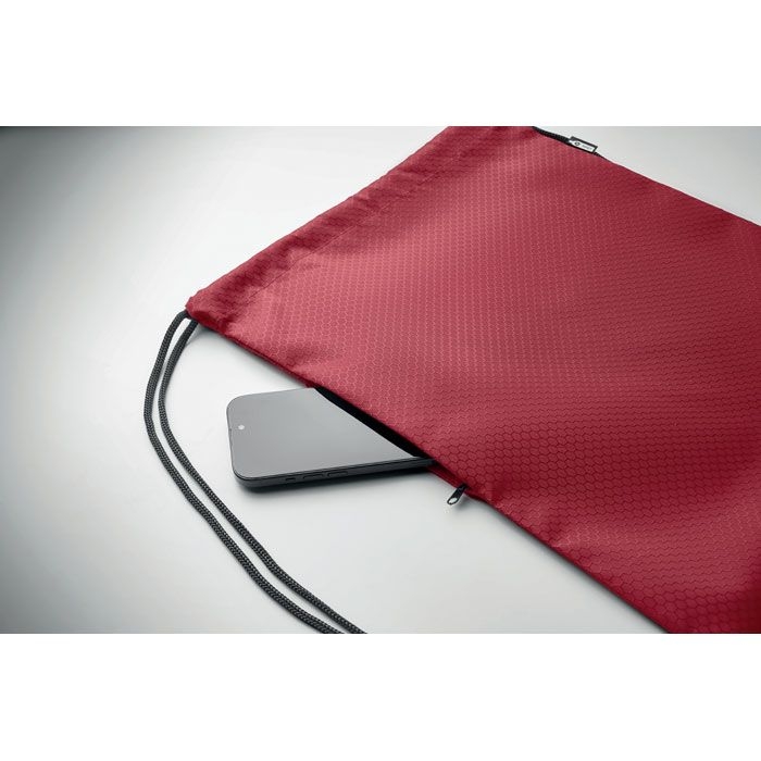 MO2920-02Daykit Beutel mit Kordelzug 420D RPET_ bordeaux