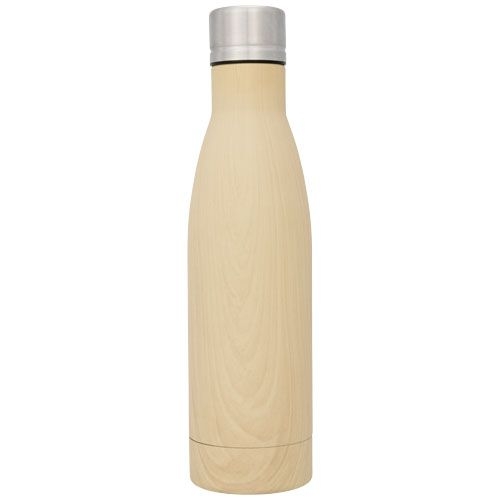 PF100515-1Vasa Kupfer-Vakuum Isolierflasche in Holzoptik_ 500 ml_ braun