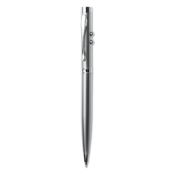 MO8193-14Alaska Laserpointer mit Touchpen_ silber