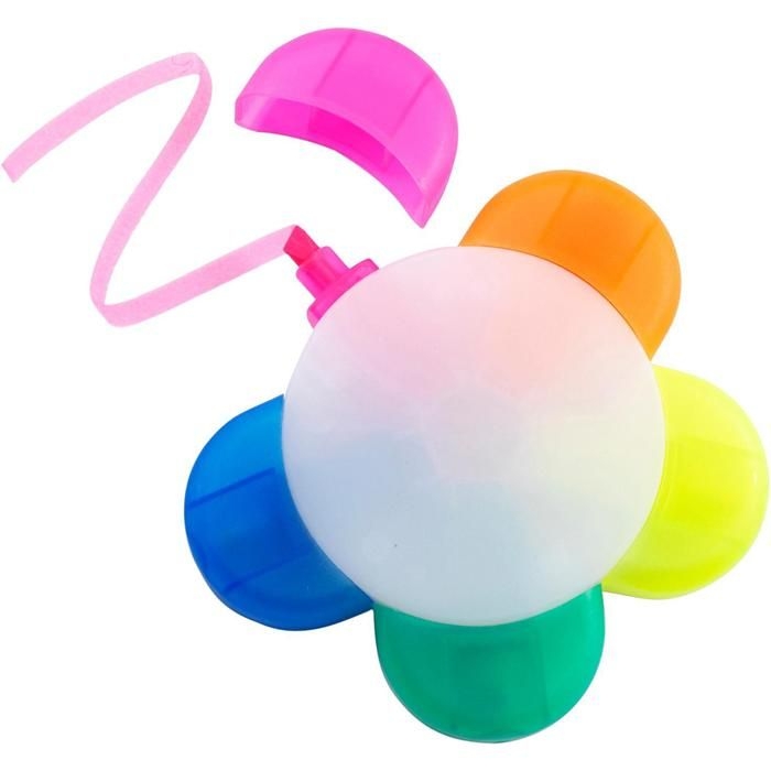 GI1071-09Textmarker aus Kunststoff Brodie_ mehrfarbig