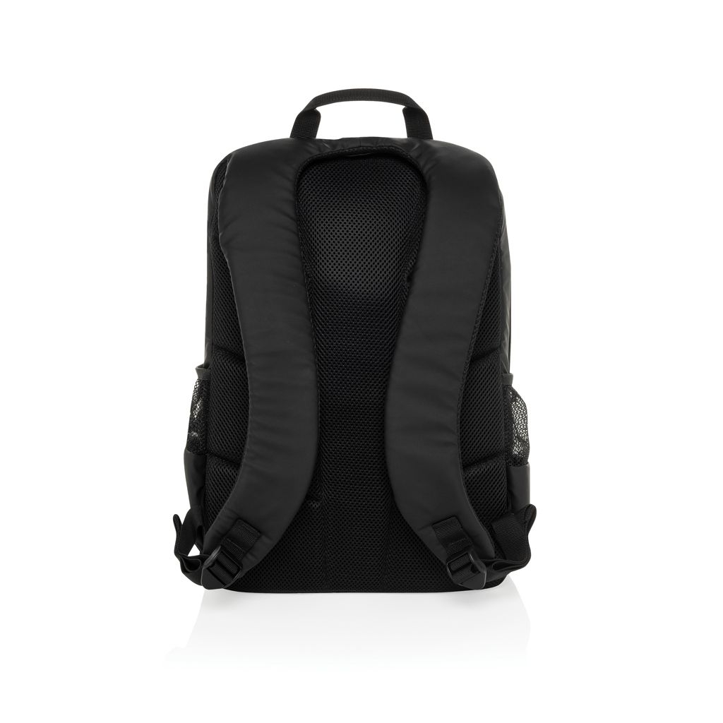XDP763.44-01Lima Aware™ RPET wasserabweisender 15_6_ Laptop-Rucksack_ schwarz