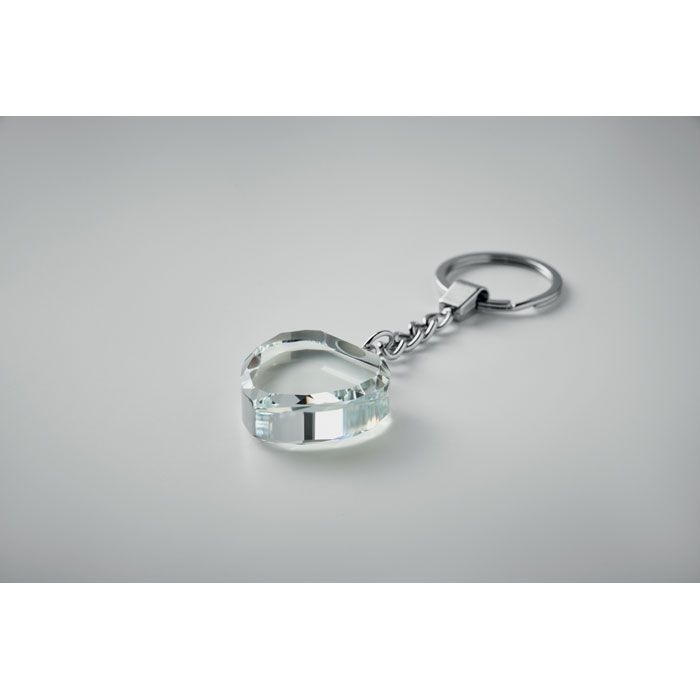 MO2658-22Heartward Schluesselanhaenger Glas Herz_ transparent