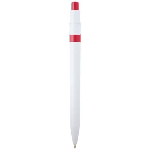 PF107966-3Unica Kugelschreiber aus recyceltem Kunststoff _schwarze Mine_ rot