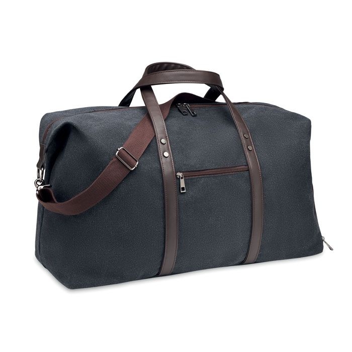 MO6279-03Zurich Weekender Canvas 450 g_m²_ schwarz