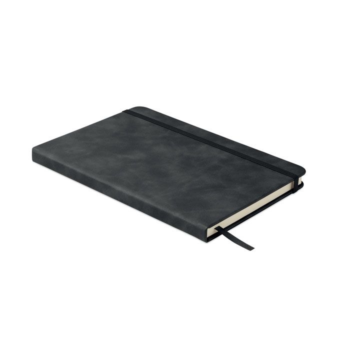 MO2664-03Tint DIN A5 Smokey Notizbuch PU_ schwarz