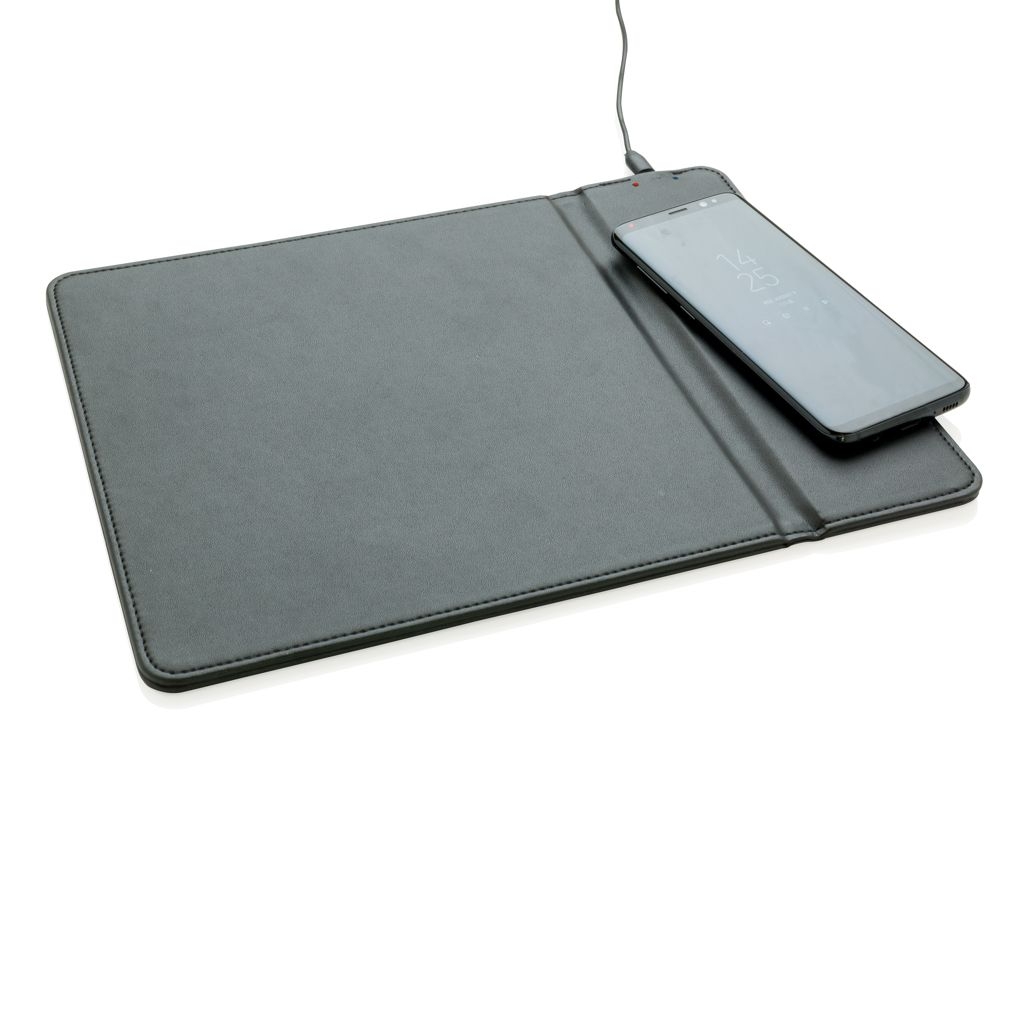 XDP308.94-1Mousepad mit Wireless-5W-Charging Funktion_ schwarz