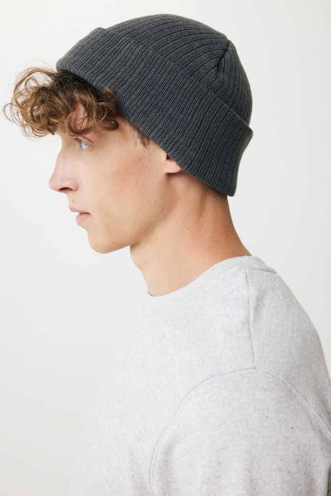 XDP453.49-02Pryor AWARE™ Polylana® Beanie mit Buendchen_ anthrazit