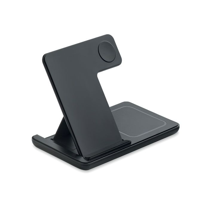 MO3172-03Dock3 Faltbares 3in1 Ladegeraet 15W_ schwarz
