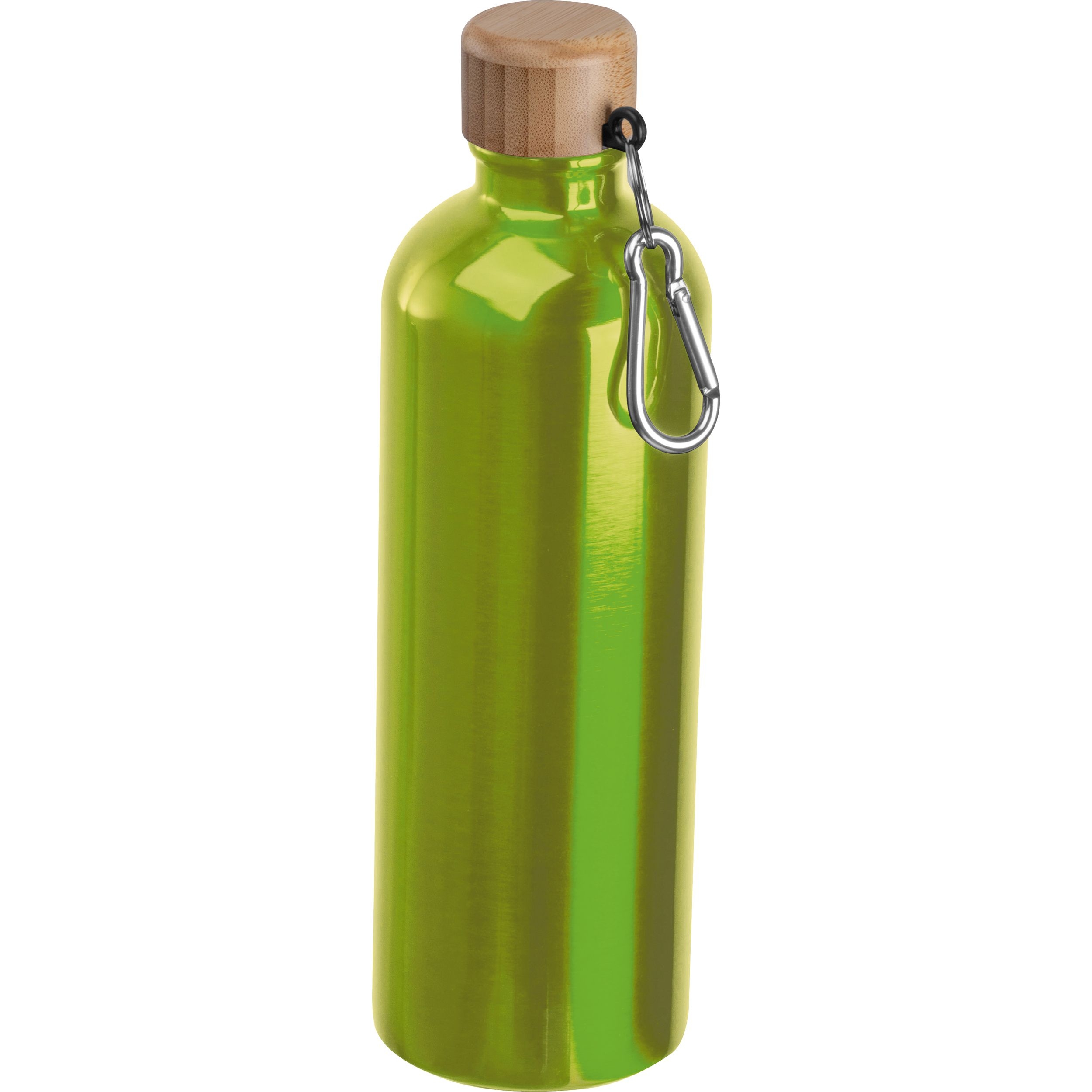 MA84971-29Edelstahltrinkflasche mit Karabiner_ 750ml RUTH_ apfelgruen
