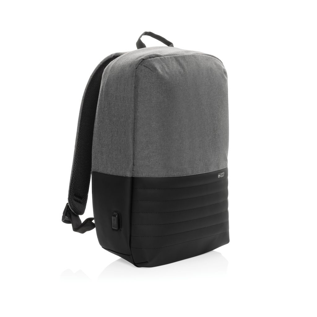 XDP763_13-2Swiss Peak AWARE™ Anti-Theft-RFID 15.6_-Laptop-Rucksack_ grau