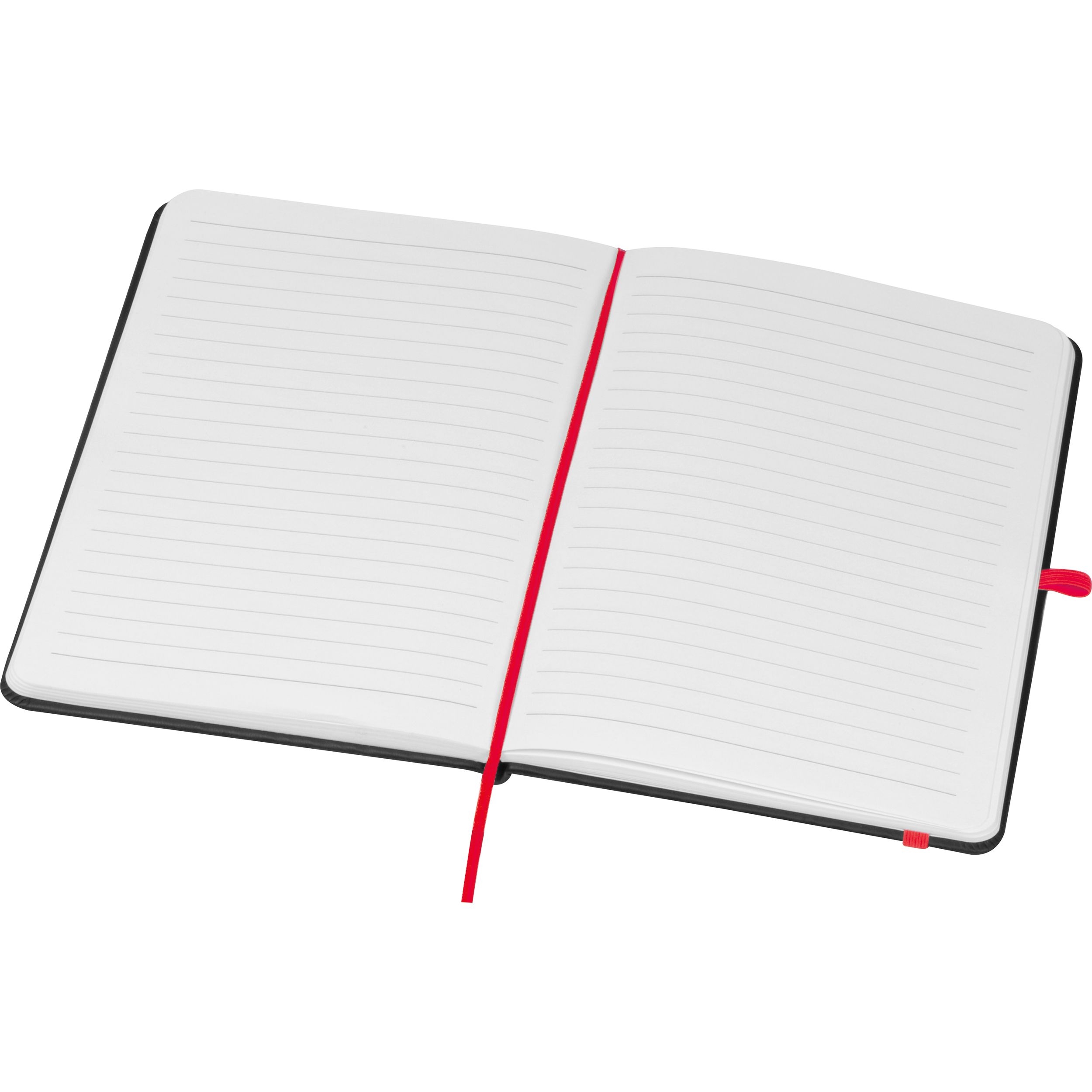 MA23867-05A5 Notizbuch mit farbiger Gravur SILKE_ rot