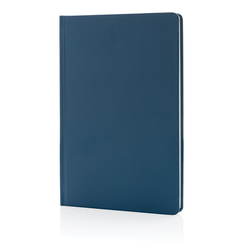 XDP774.35-5A5 Impact Steinpaper Hardcover Notizbuch_ blau