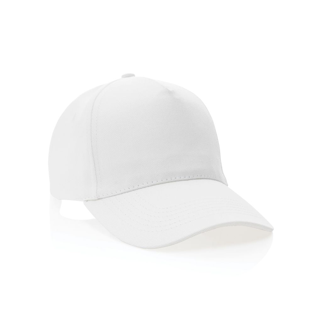 XDP453.31-3Impact 5 Panel Kappe aus 280gr rCotton mit AWARE™ Tracer_ weiss