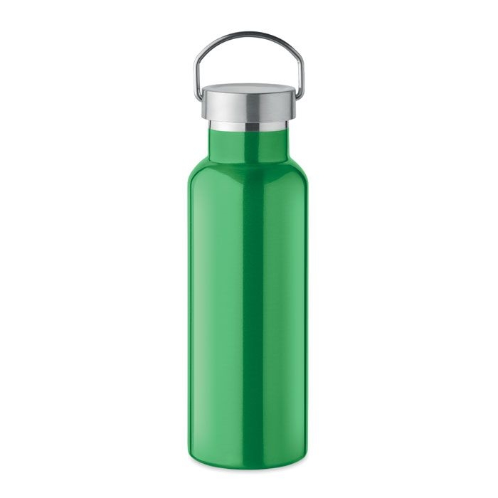 MO2107-09Florence Doppelwandige Flasche 500 ml_ gruen