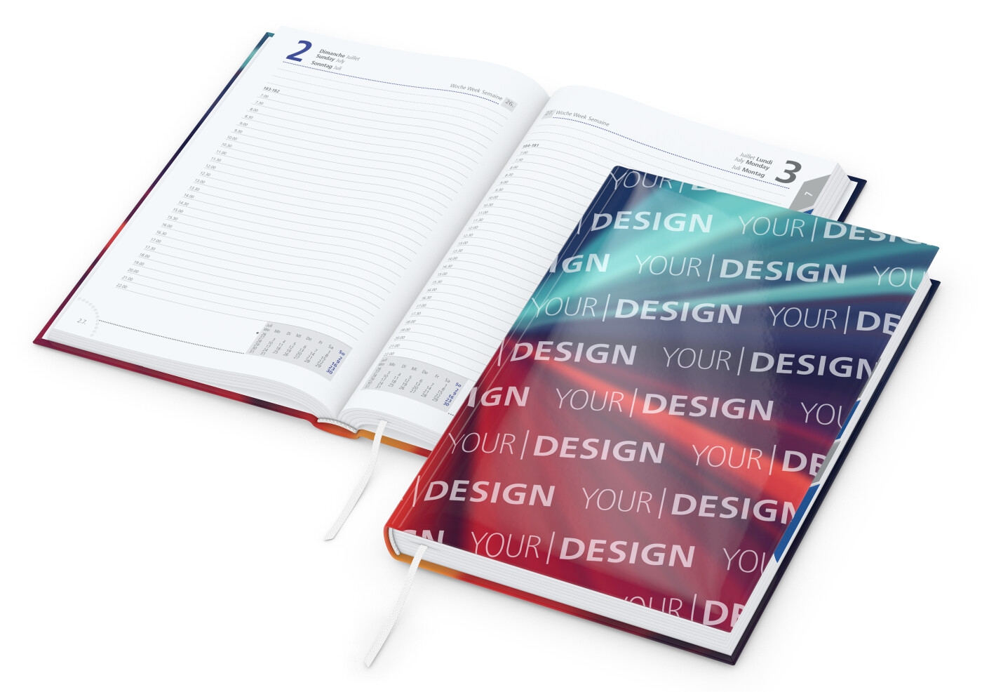 GE0049-GLTageskalender Manager Register_ glaenzend