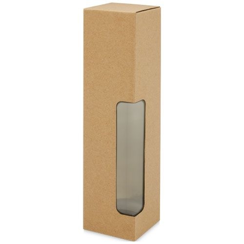 PF100679-2Ziggs 650 ml Sportflasche aus recyceltem Kunststoff_ charcoal transparent