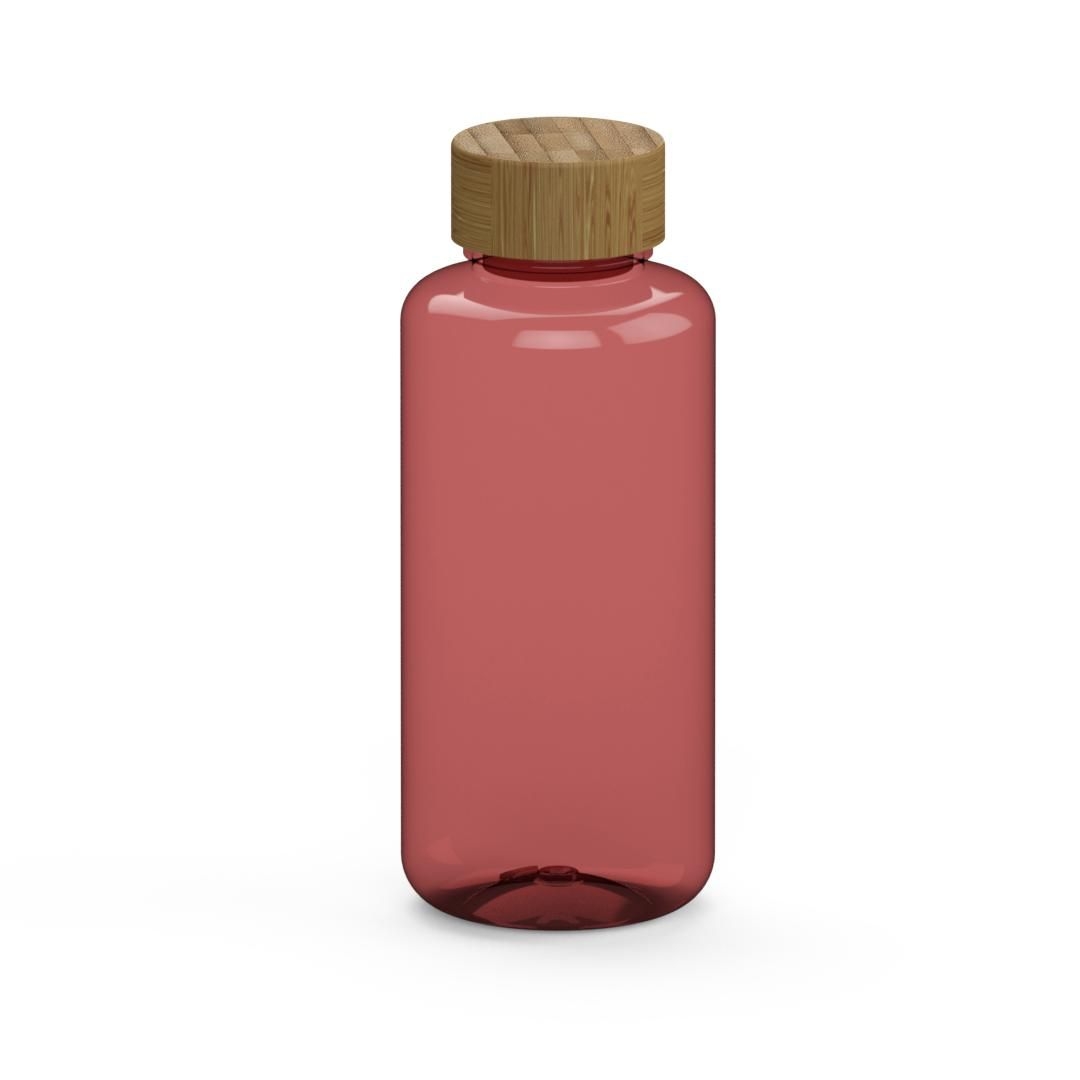 EL01248-4Trinkflasche _Natural_ 1_0 l_ transparent-rot