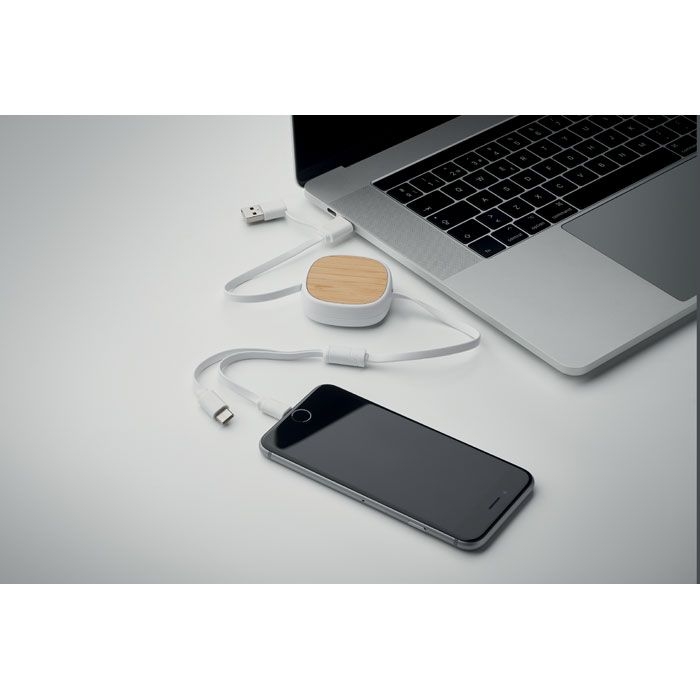 MO2146-06Togobam Einziehbares USB-Ladekabel_ weiss