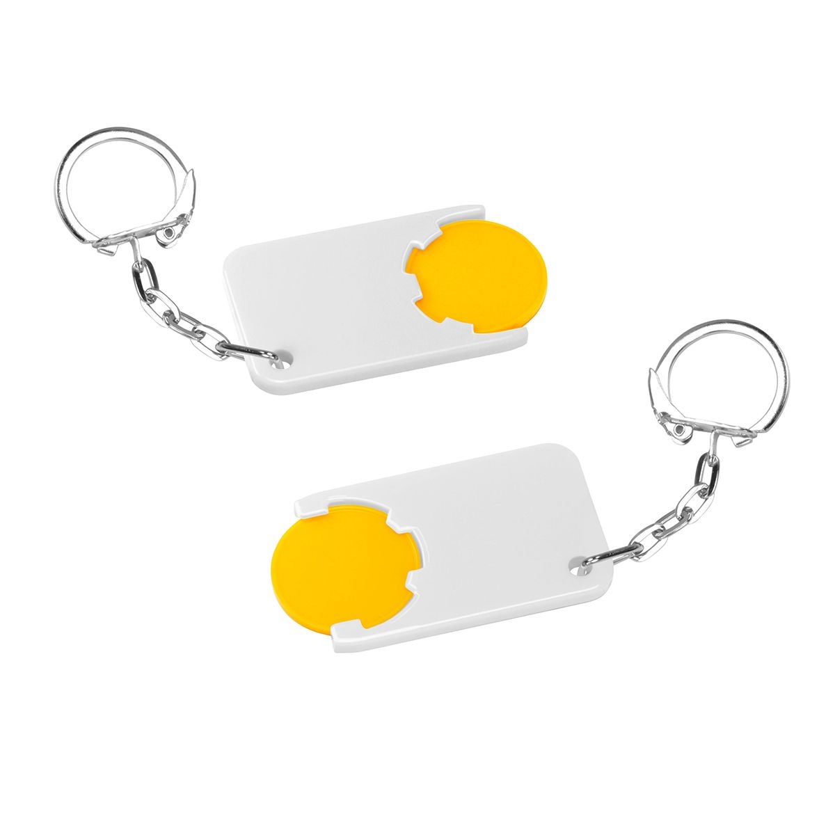 HE7454K-4-0Chiphalter mit 1€-Chip _Beta_ gelb_ weiss