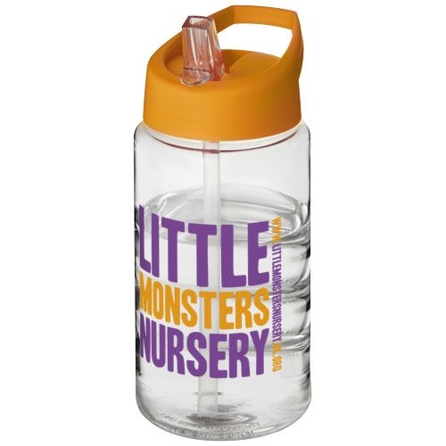 PF210883-5H2O Active® Bop 500 ml Sportflasche mit Ausgussdeckel_ transparent_orange