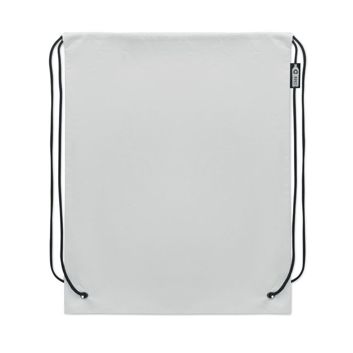 MO2809-06Daffy Rpet Beutel mit Kordelzug Non Woven_ weiss