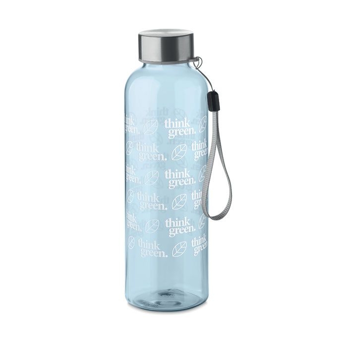 MO9910-52Utah Rpet RPET-Flasche 500ml_ transparent hellblau