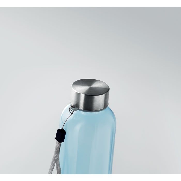 MO9910-52Utah Rpet RPET-Flasche 500ml_ transparent hellblau