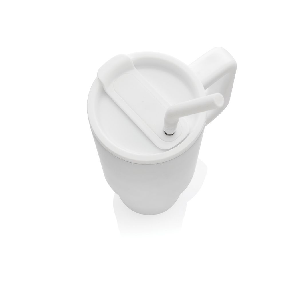 XDP437.30-03Embrace Deluxe Becher aus RCS recyceltem Edelstahl 900ml_ weiss