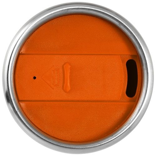 PF100310-5Elwood 410 ml Isolierbecher_ silber_orange