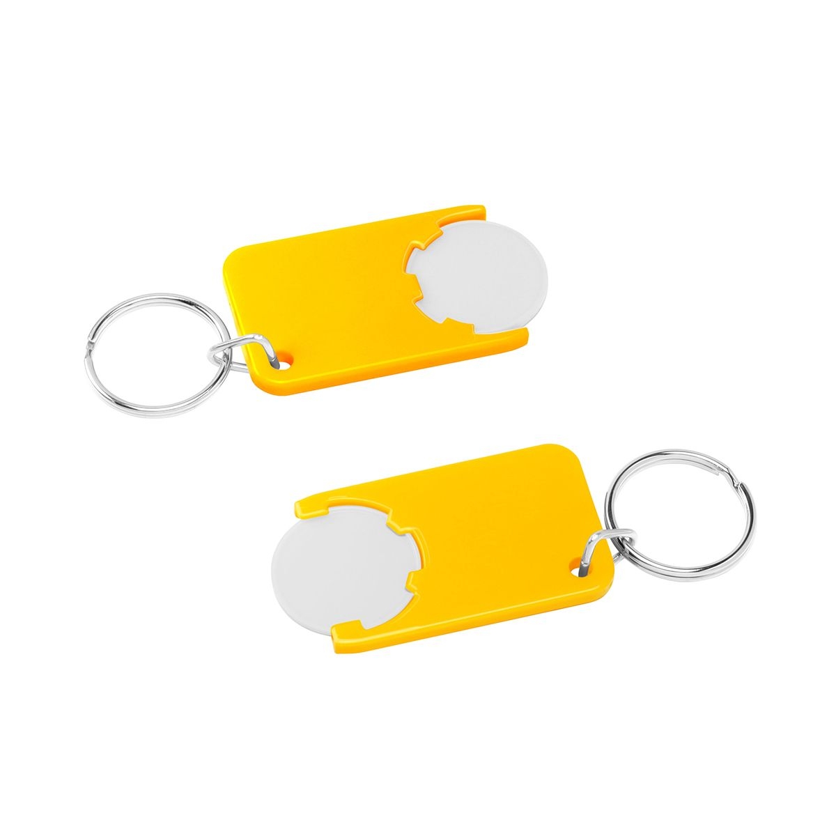 HE7454R-0-4Chiphalter mit 1€-Chip _Beta_ weiss_ gelb