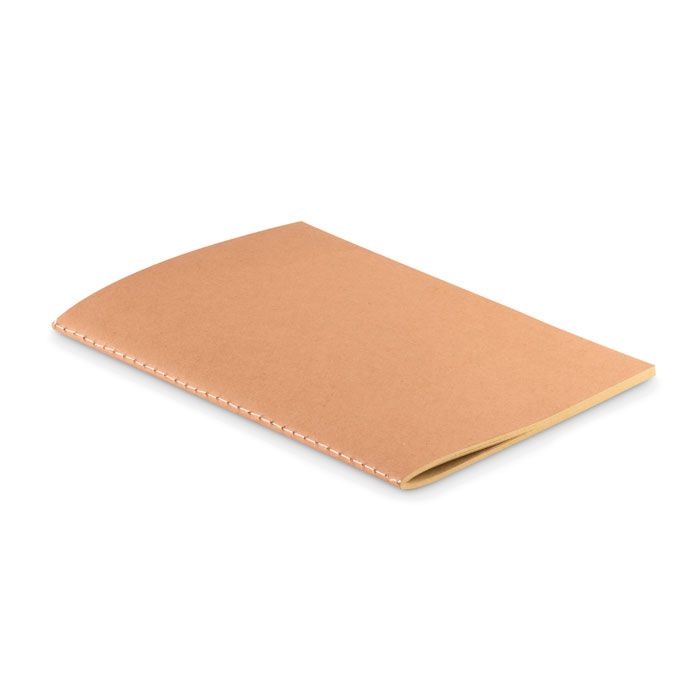 MO9867-13Mid Paper Book DIN A5 Notizbuch mit Pappcover_ beige
