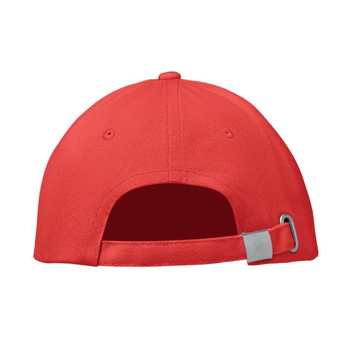MO1464-05Buffalo Baseball cap 6 panels 260g_m²_ rot
