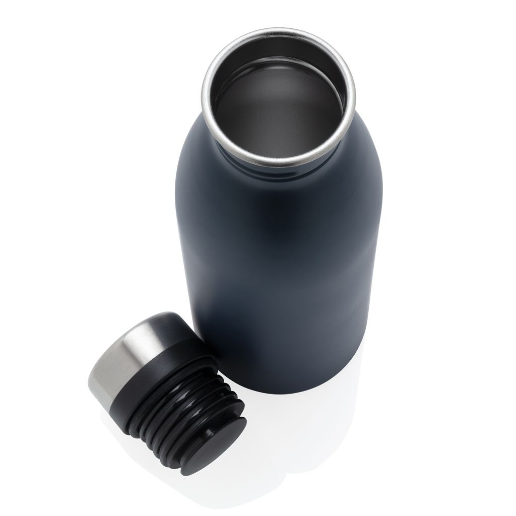XDP435.71-0Deluxe Wasserflasche aus RCS recyceltem Stainless-Steel_ navy blau