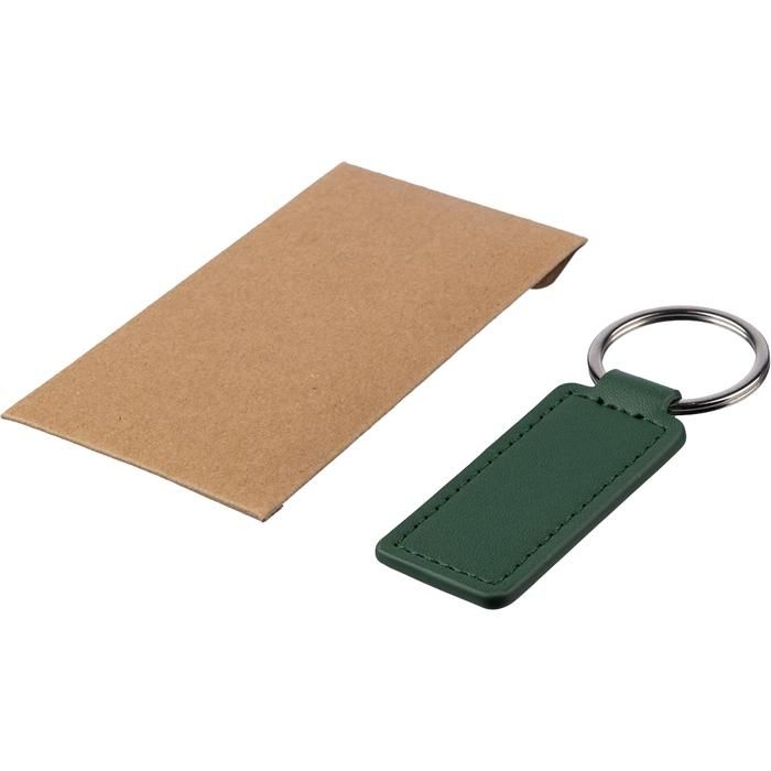 GI1096875-01Apfel Leder und PU Schluesselanhaenger Sabrina_ schwarz