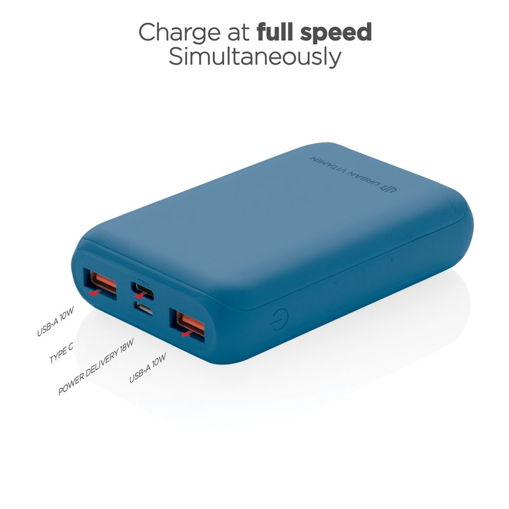XDP322_70-5Urban Vitamin Alameda 10.000mAh 18W PD Powerbank_ blau