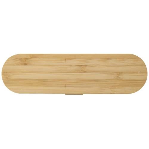 PF126365-4Runa Besteckset mit Bambusdeckel_ dunkelsand