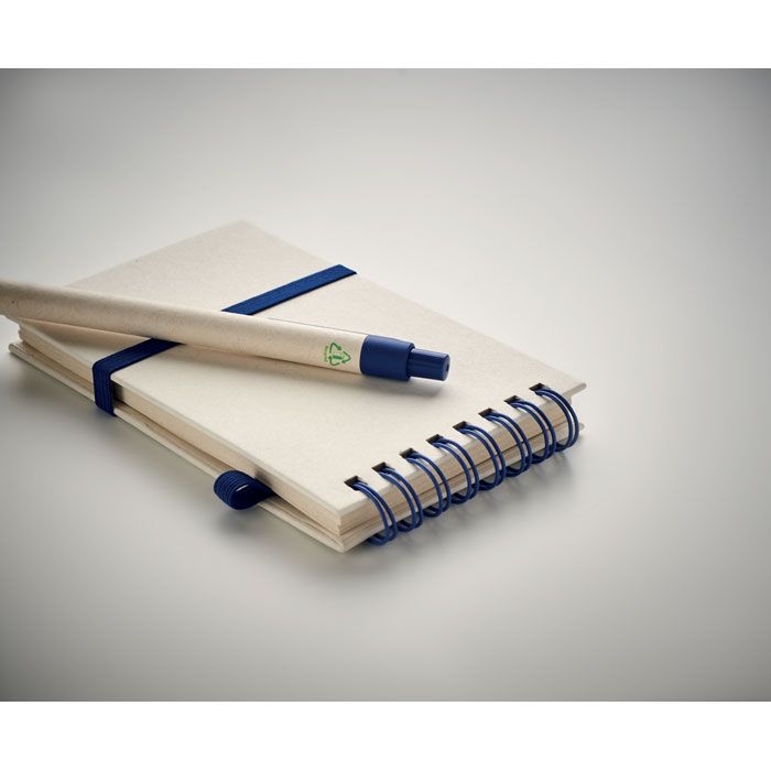 MO6837-04Mito Set DIN A6 Notizbuch-Set_ blau