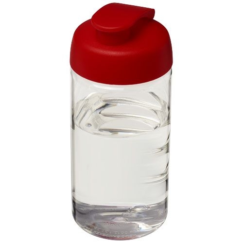 PF210050-4H2O Active® Bop 500 ml Sportflasche mit Klappdeckel_ transparent_rot