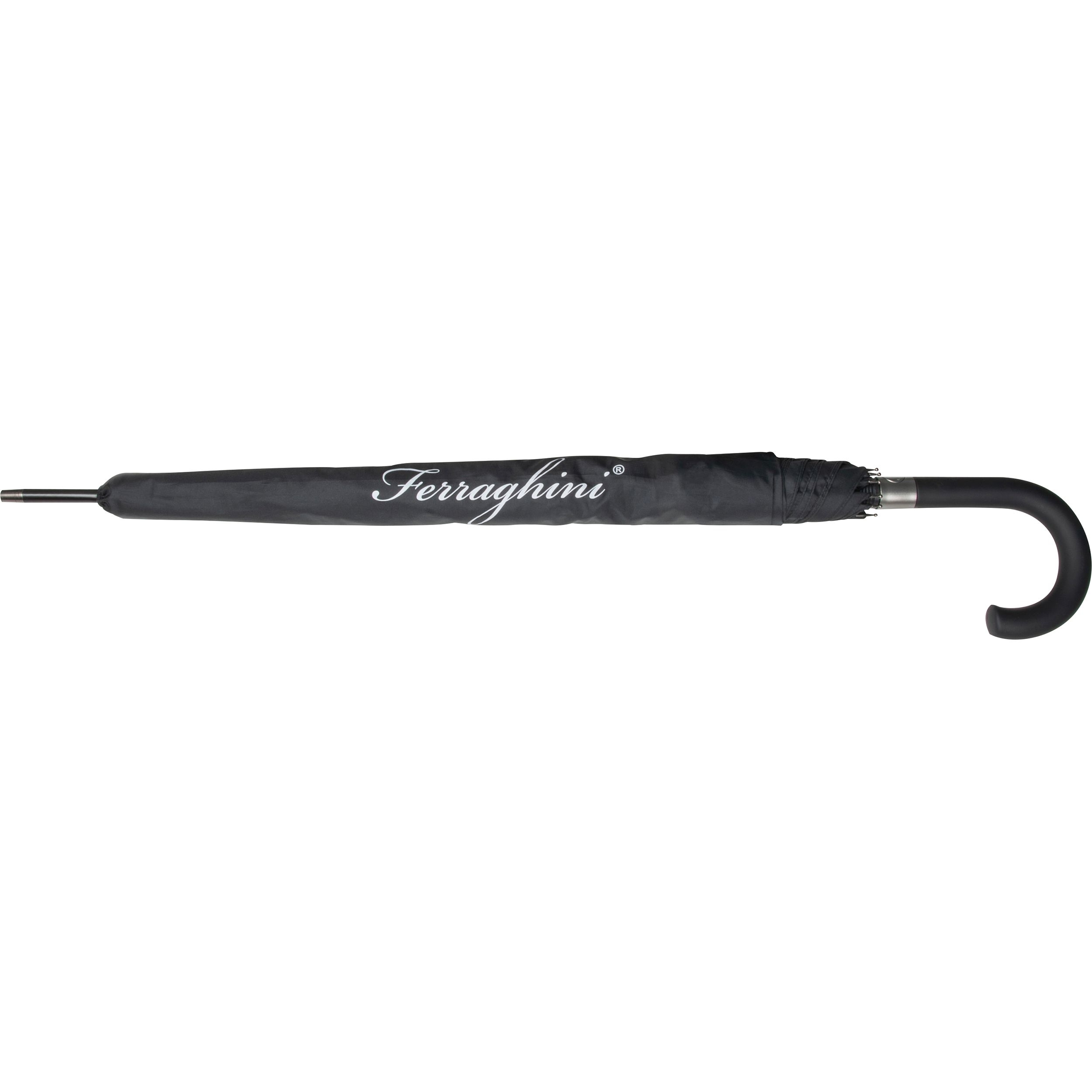 MAF120-03Ferraghini Regenschirm aus recyceltem Polyester CAMILLA_ schwarz