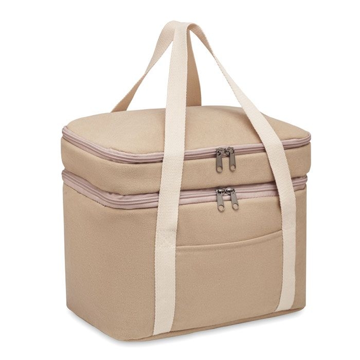 MO6868-13Kecil Top Kuehltasche Canvas_ beige
