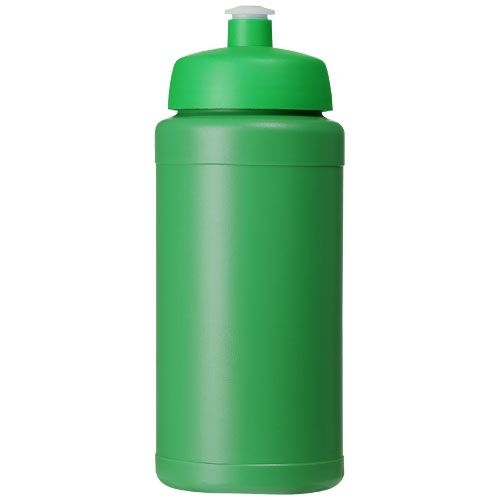 PF210444-7Baseline Recycelte Sportflasche_ 500 ml_ gruen_gruen