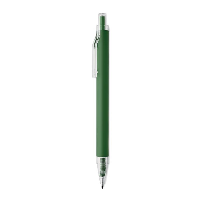 MO3185-09Nosta Druckkugelschreiber recy. Alu_ gruen